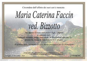 Maria Caterina Faccin Bizzotto